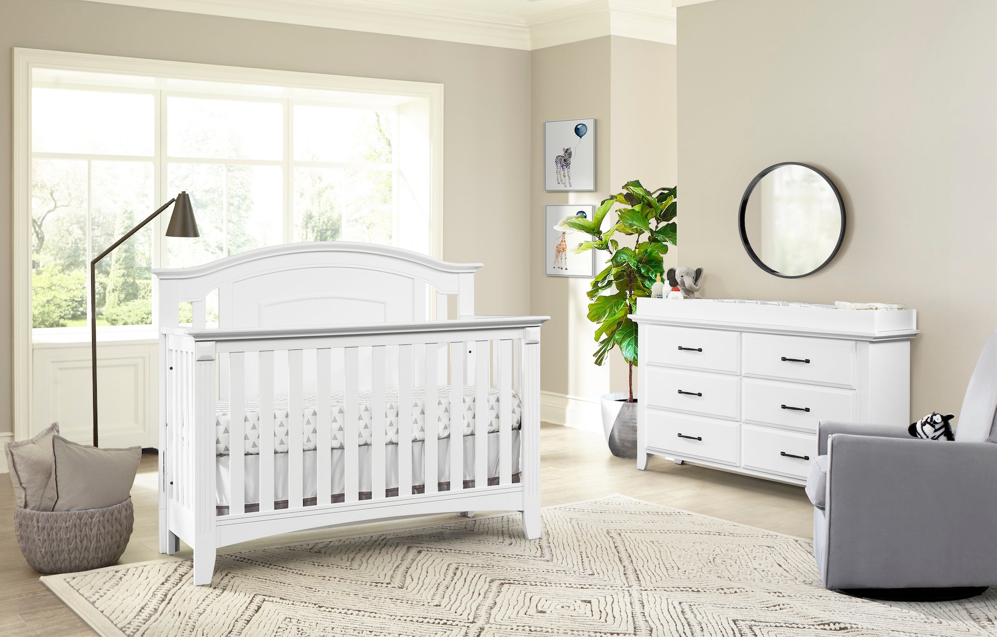 Willowbrook 4 in 1 Convertible Crib