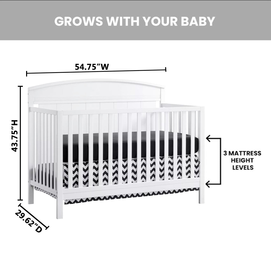 Baldwin 4 in 1 Convertible Crib