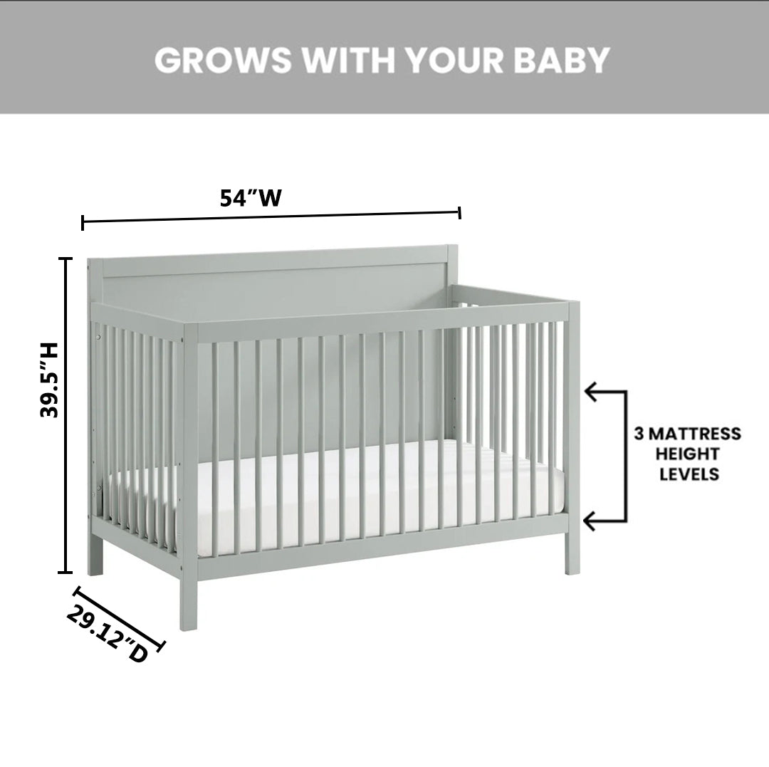 Essential 4 in 1 Panel Crib