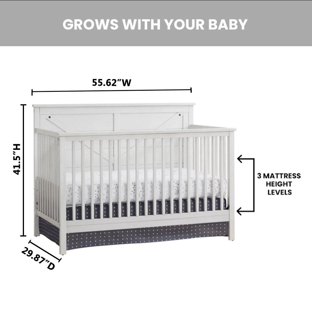 Montauk 4 in 1 Convertible Crib