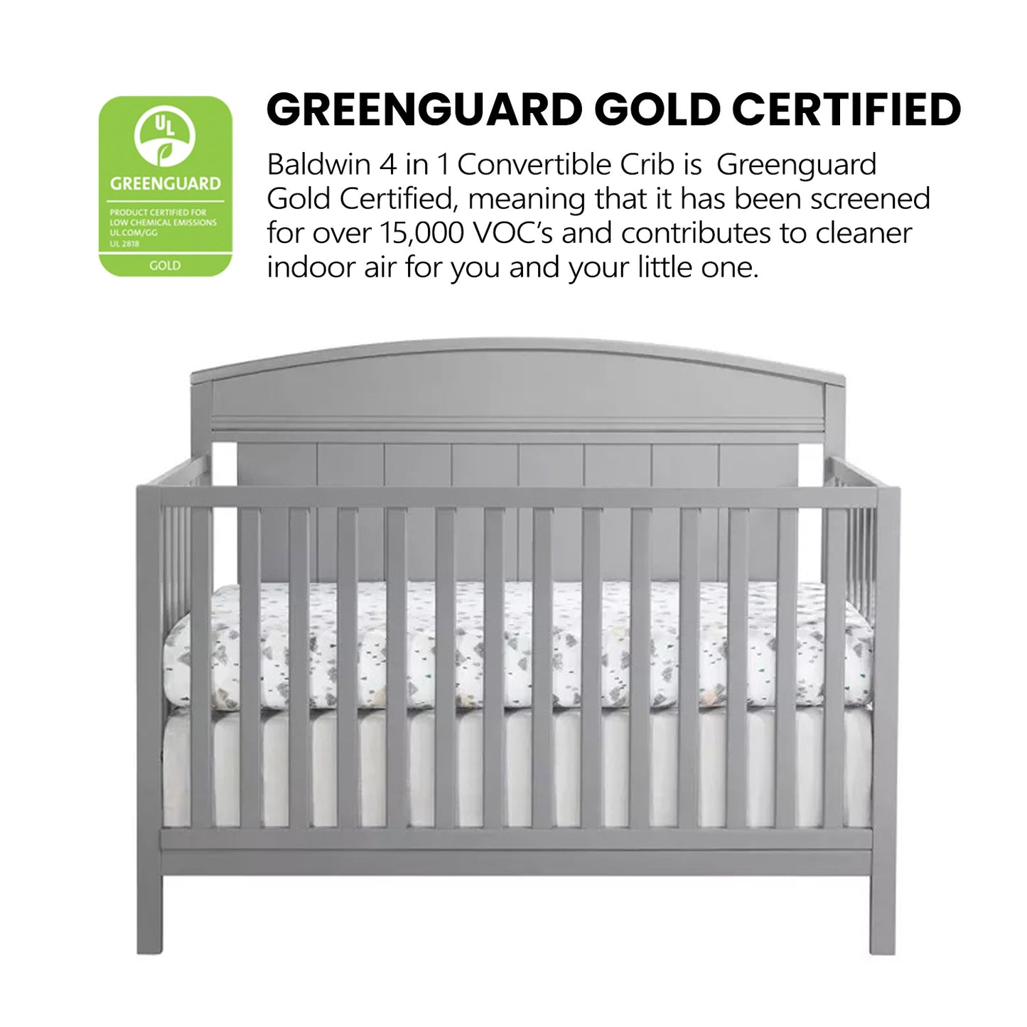 Baldwin 4 in 1 Convertible Crib