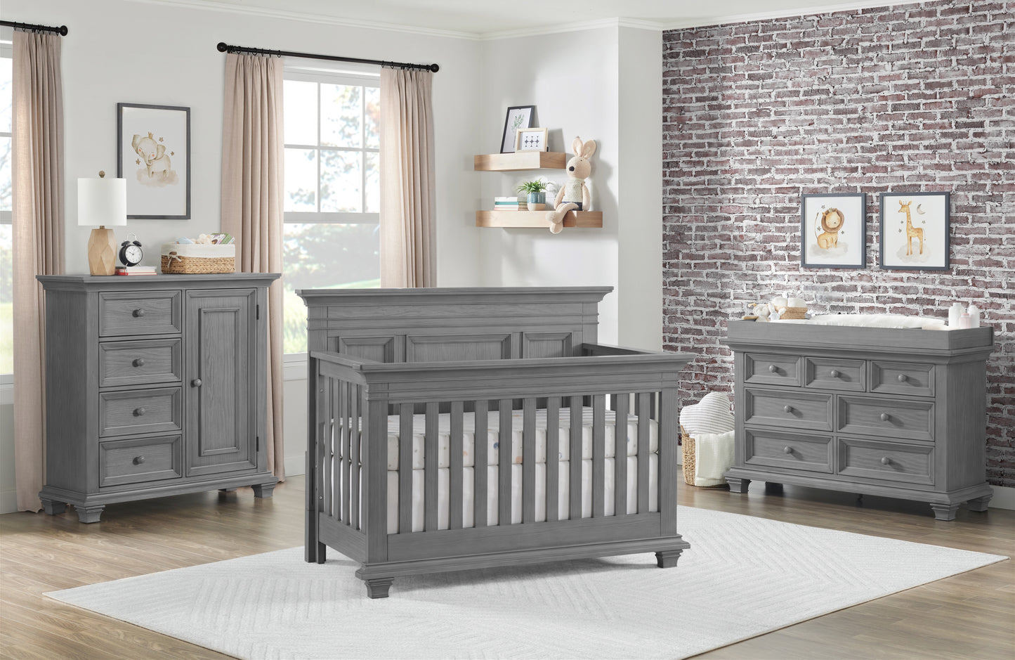 Weston 4 In 1 Convertible Crib