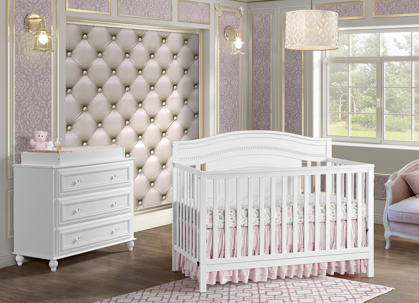 Briella 4 in 1 Convertible Crib