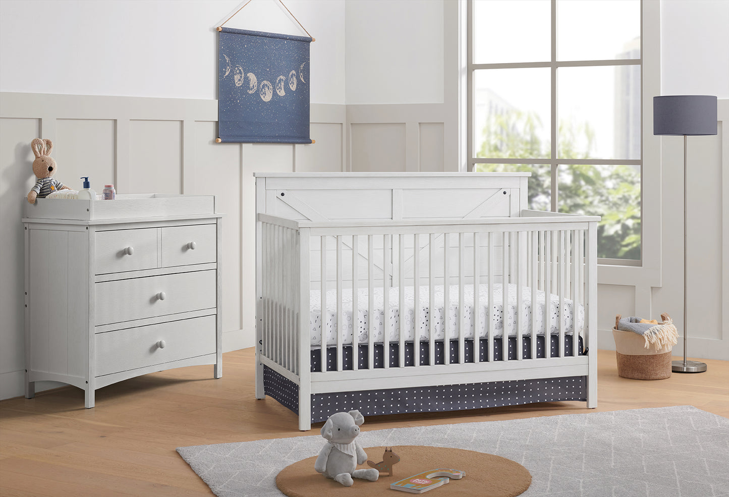 Montauk 4 in 1 Convertible Crib