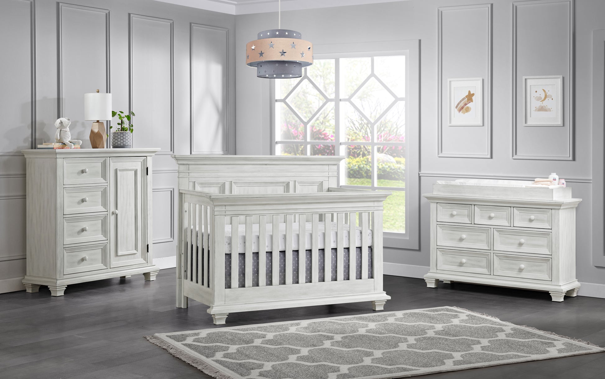 Weston 4 In 1 Convertible Crib