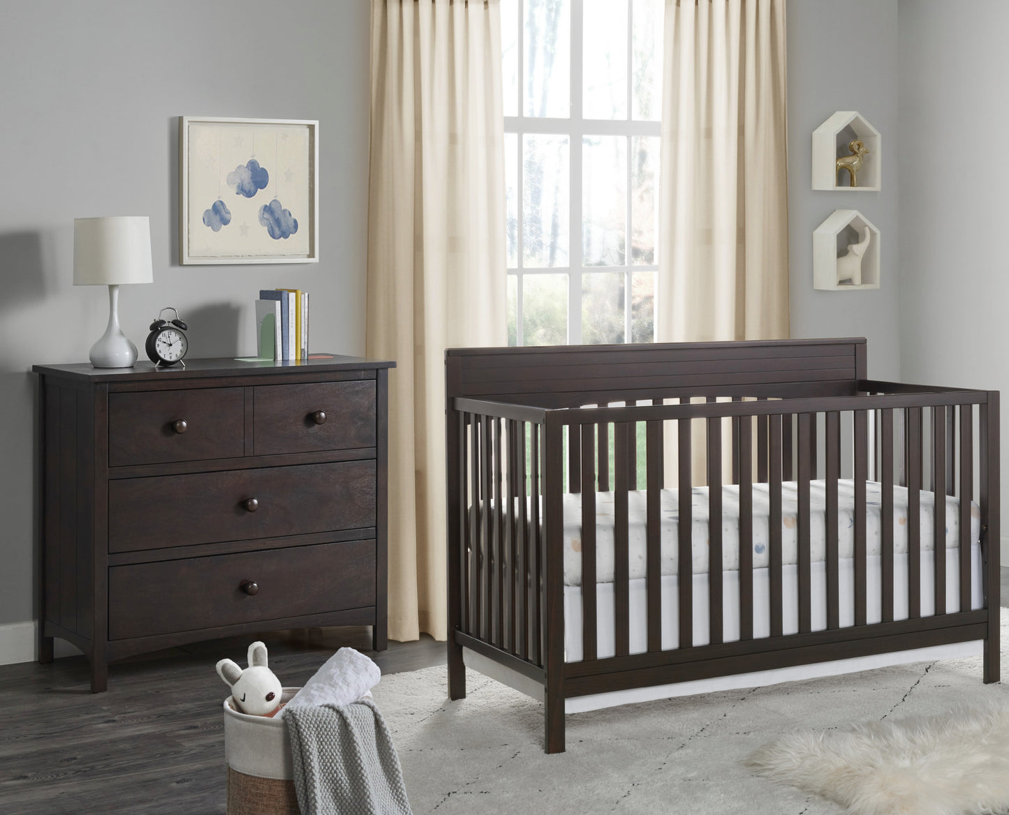 Harper 4 in 1 Convertible Crib
