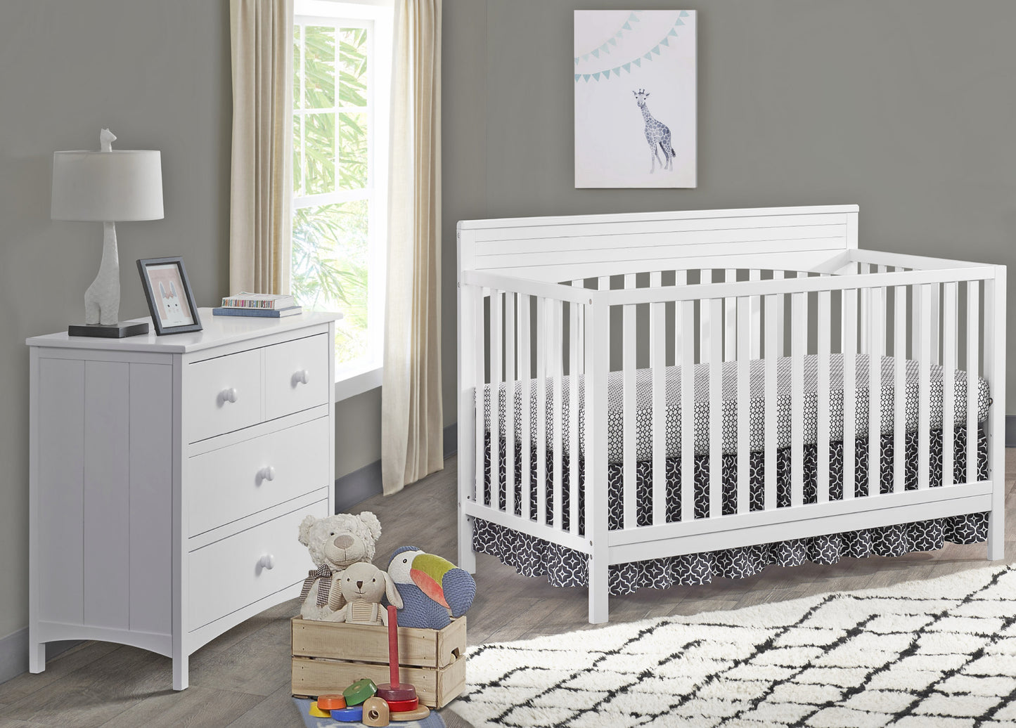 Harper 4 in 1 Convertible Crib