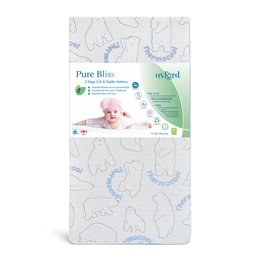 Pure Bliss Dual Stage Crib & Toddler Mattress
