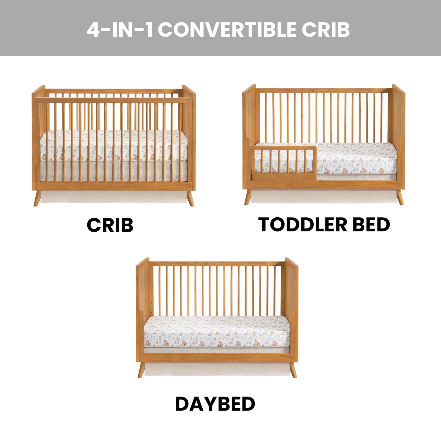 Dawson 3 in 1 Convertible Crib