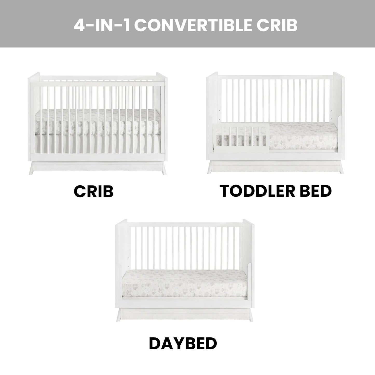 Dawson 3 in 1 Convertible Crib