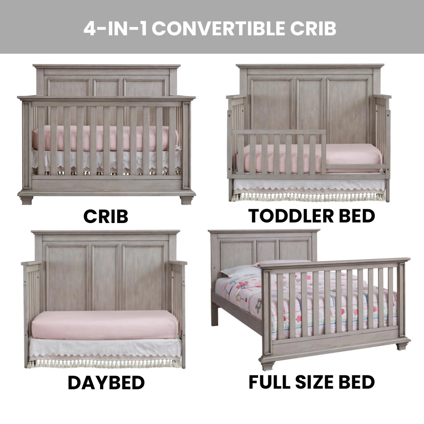 Kenilworth 4 in 1 Convertible Crib