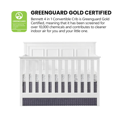 Bennett 4 in 1 Convertible Crib