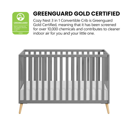 Cozy Nest Convertible Island Crib