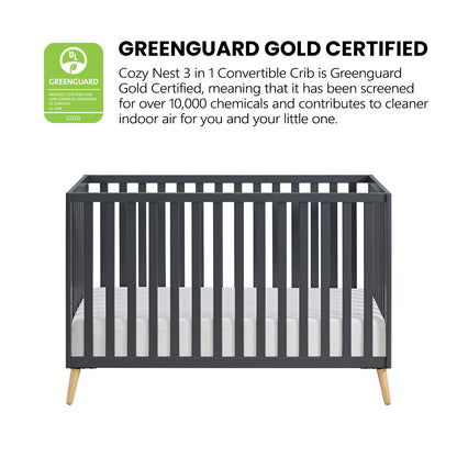 Cozy Nest Convertible Island Crib