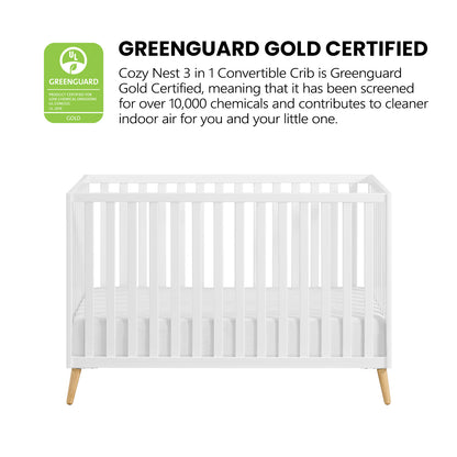 Cozy Nest Convertible Island Crib