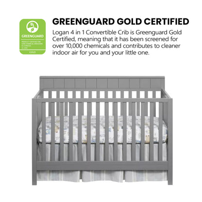 Logan 4 in 1 Convertible Crib