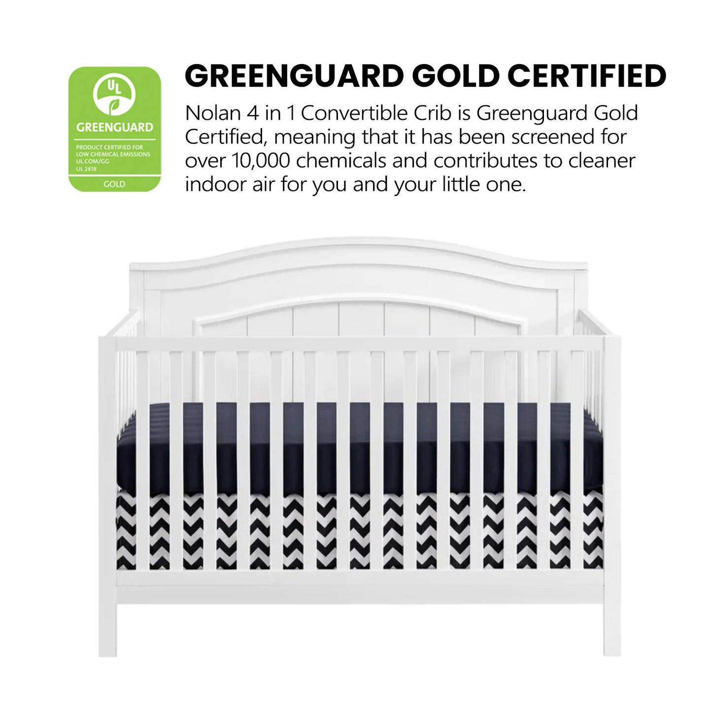 Nolan 4 in 1 Convertible Crib