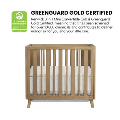 Renwick 3 in 1 Mini Crib