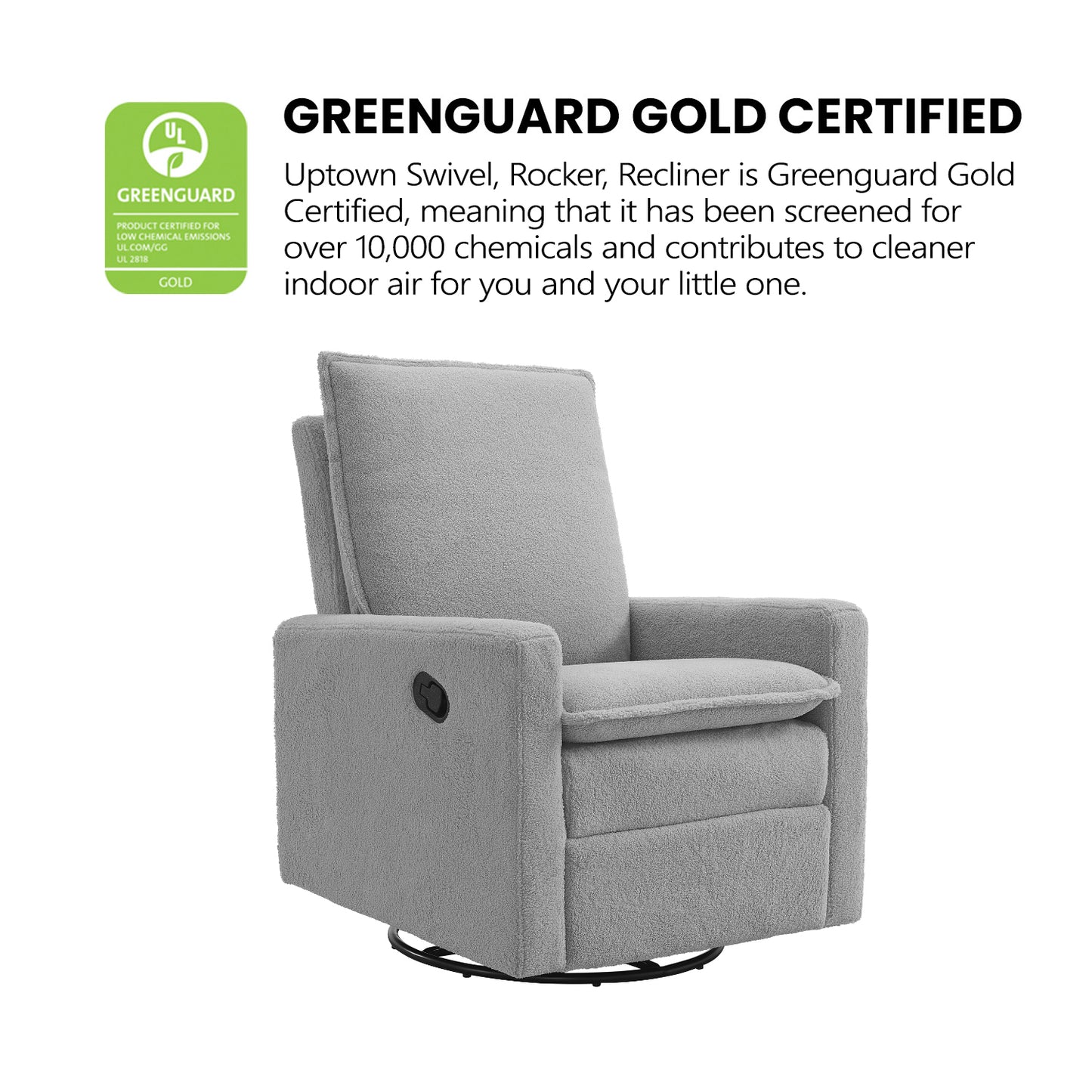 Uptown Swivel Rocker and Recliner
