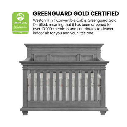 Weston 4 In 1 Convertible Crib