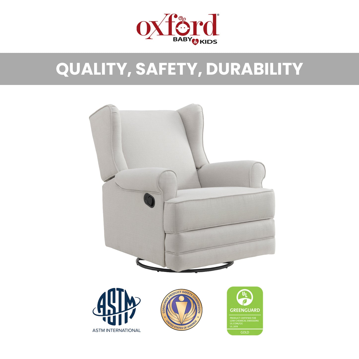 Teegan Swivel Rocker and Recliner