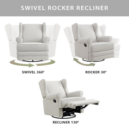 Teegan Swivel Rocker and Recliner