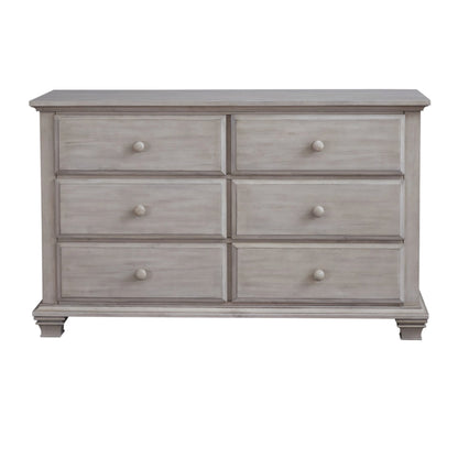 Kenilworth 6-Drawer Dresser | Baby Furniture by Oxford Baby Graphite Gray Kenilworth 6-Drawer Dresser | Baby Furniture by Oxford Baby Graphite Gray