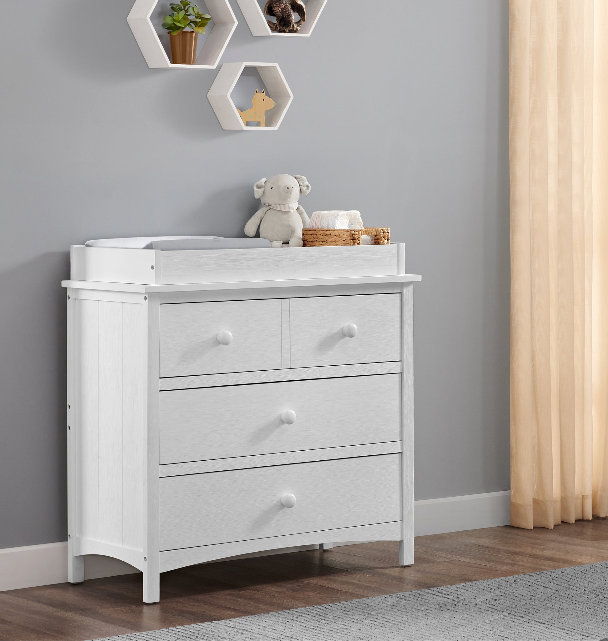 baby dresser Vivienne Extra-Wide 6-Drawer Dresser, Cerused White, West Elm the Austin 3 Nestig The Willow Assembled Changing