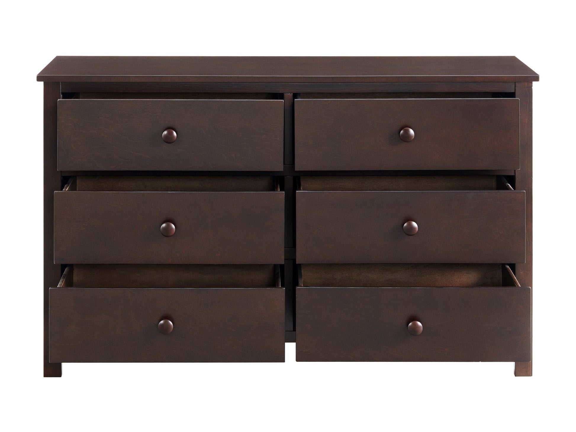 dark brown dresser nursery Davinci 2 Piece Nursery Set