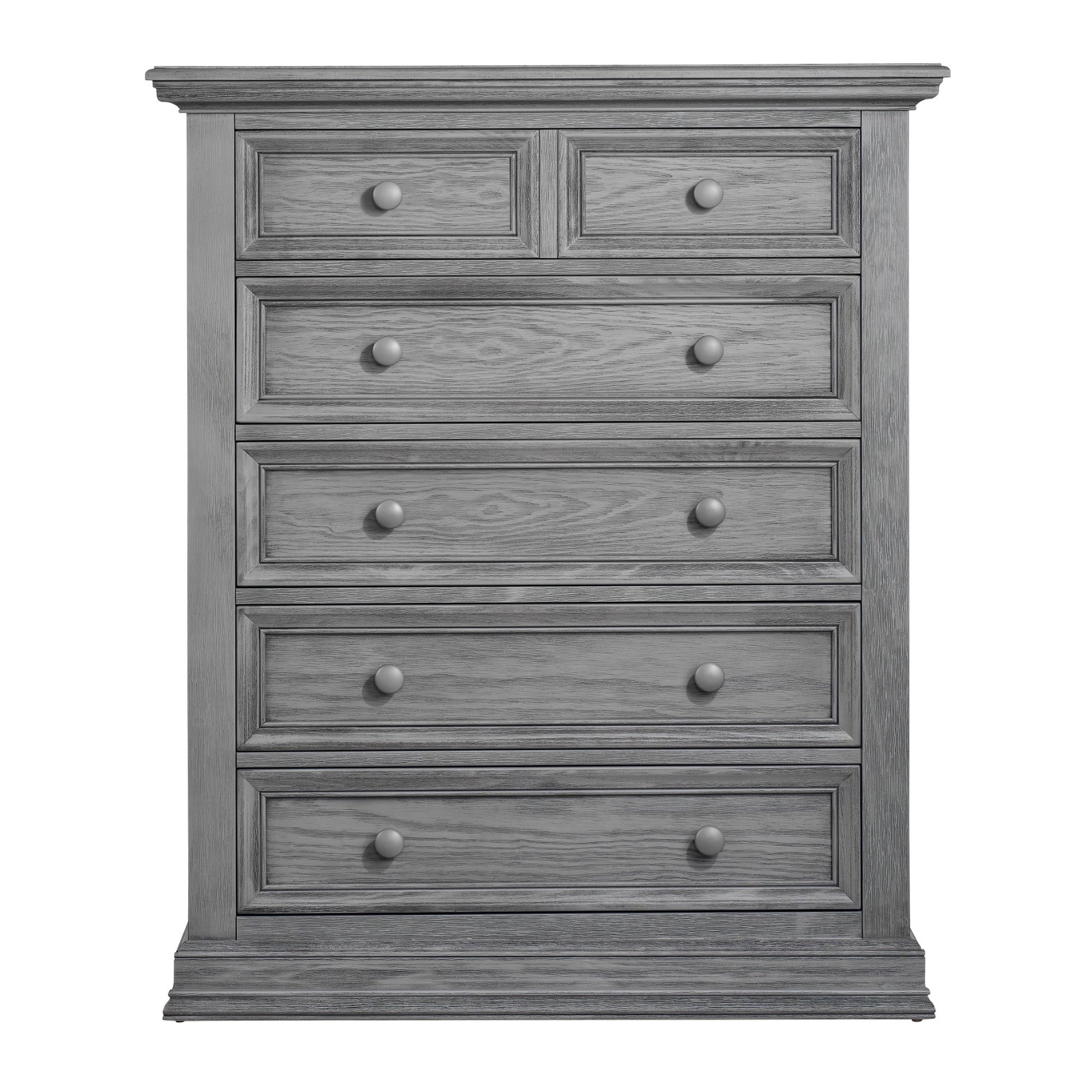 grey 5 drawer dresser Westgate 5-Drawer Chest, Chelsea Gray at Child Craft The transitional design will match almost any home decor 5 Drawer Dresser for Bedroom,