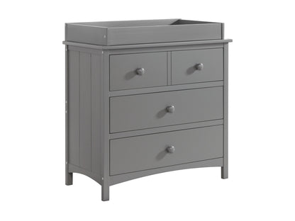 grey changing table dresser Universal Changing Topper for 3/6 Dr Dresser- RTA - Baby Cribs