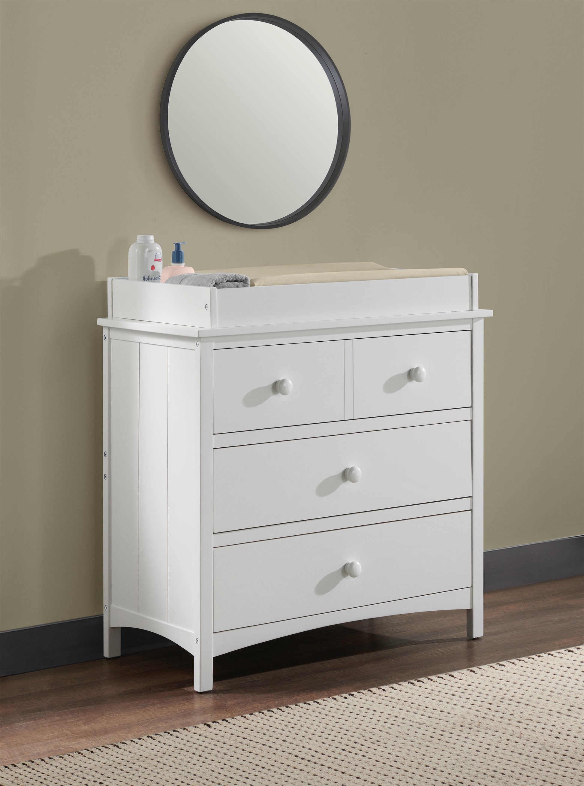 Universal Changing Topper for 3/6 Dr Dresser- RTA - Baby Cribs Universal Changing Topper for 3/6 Dr Dresser- RTA - Baby Cribs