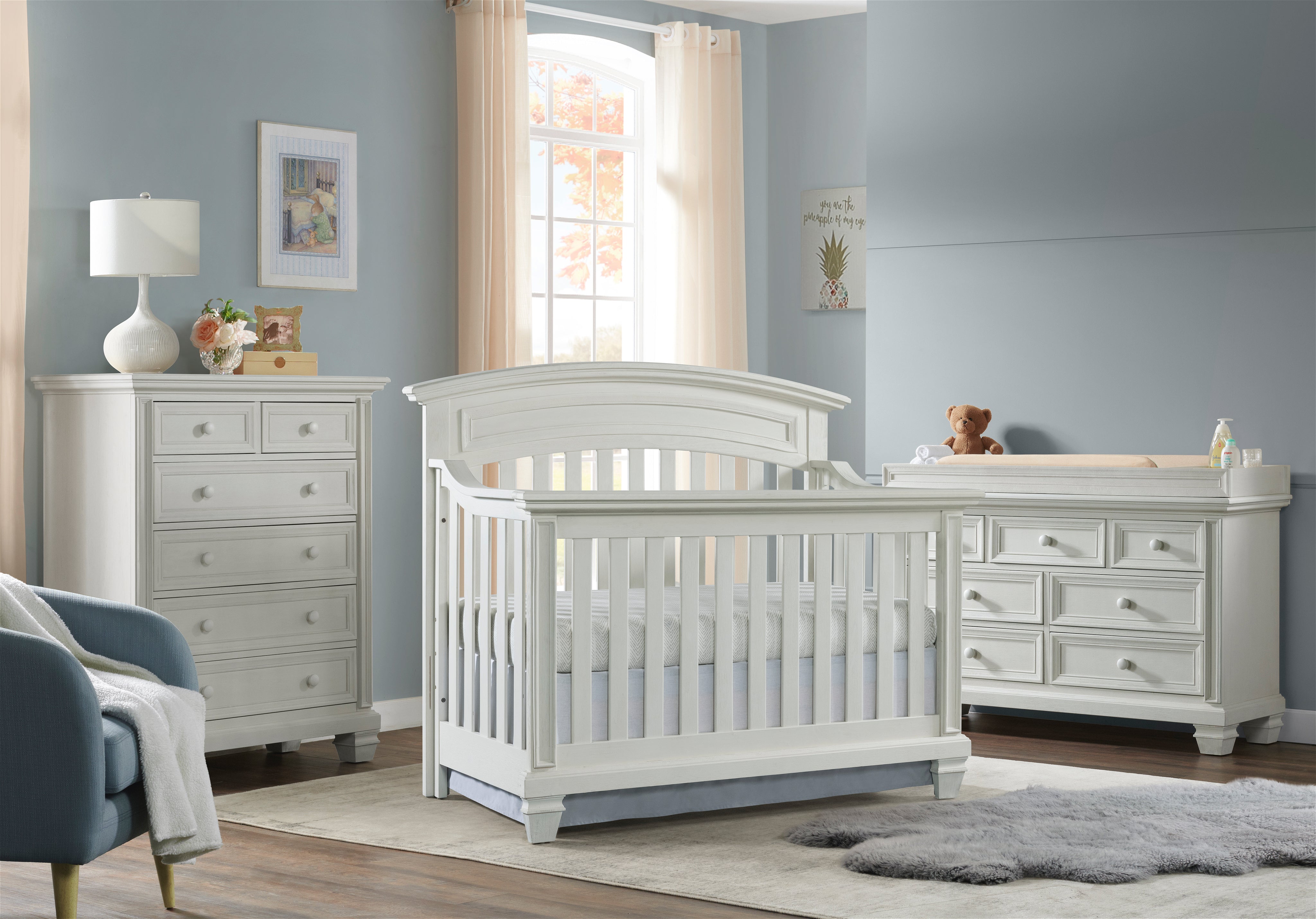 Oxford richmond nursery furniture collection store in grey