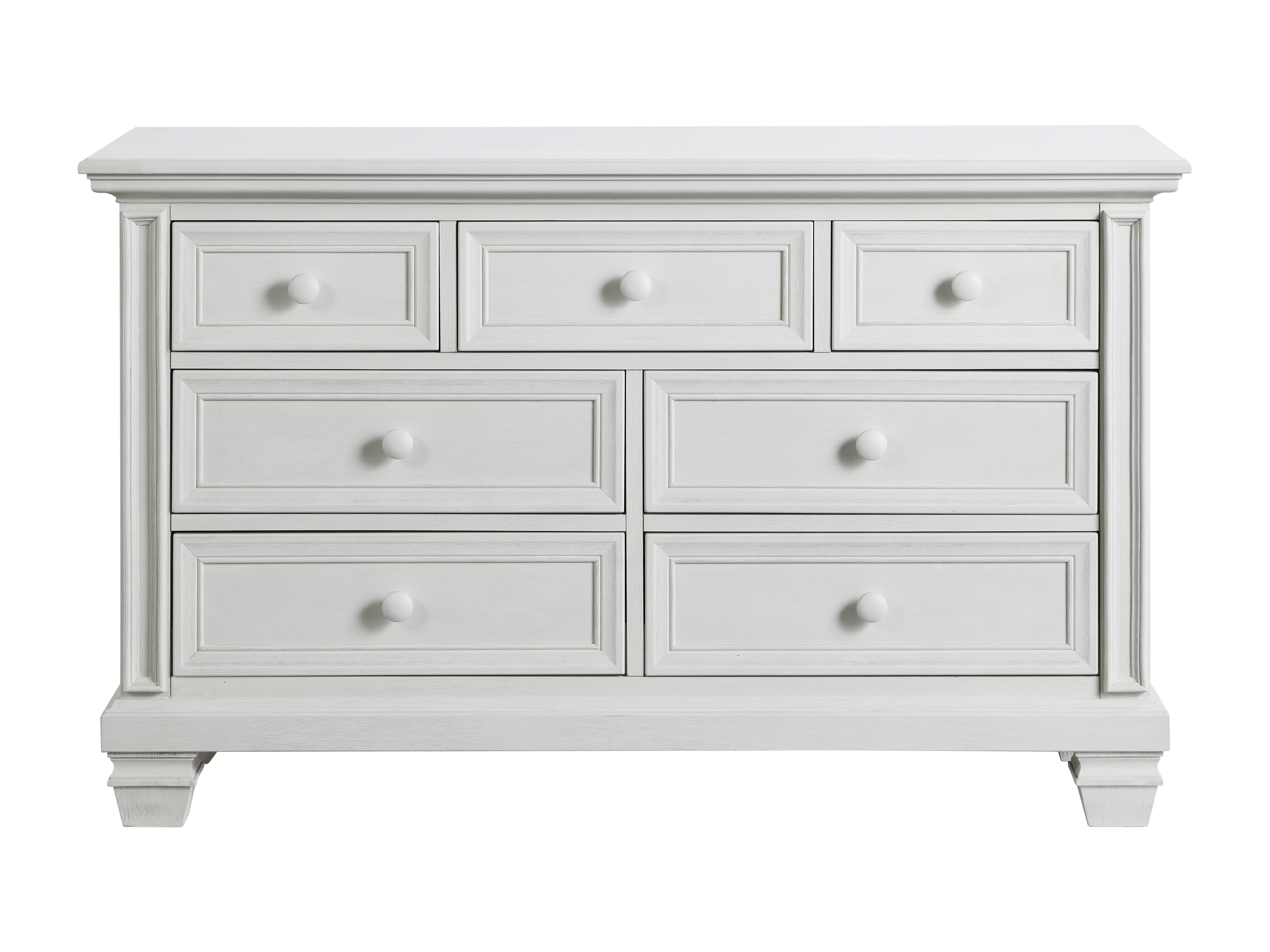 Oxford Baby Richmond 7 Drawer Dresser Brushed Gray