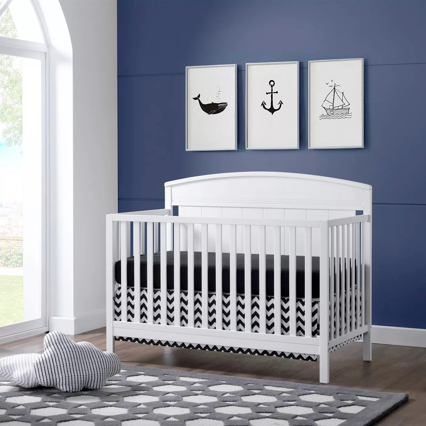 Baldwin 4 in 1 Convertible Crib Oxford Baby and Kids