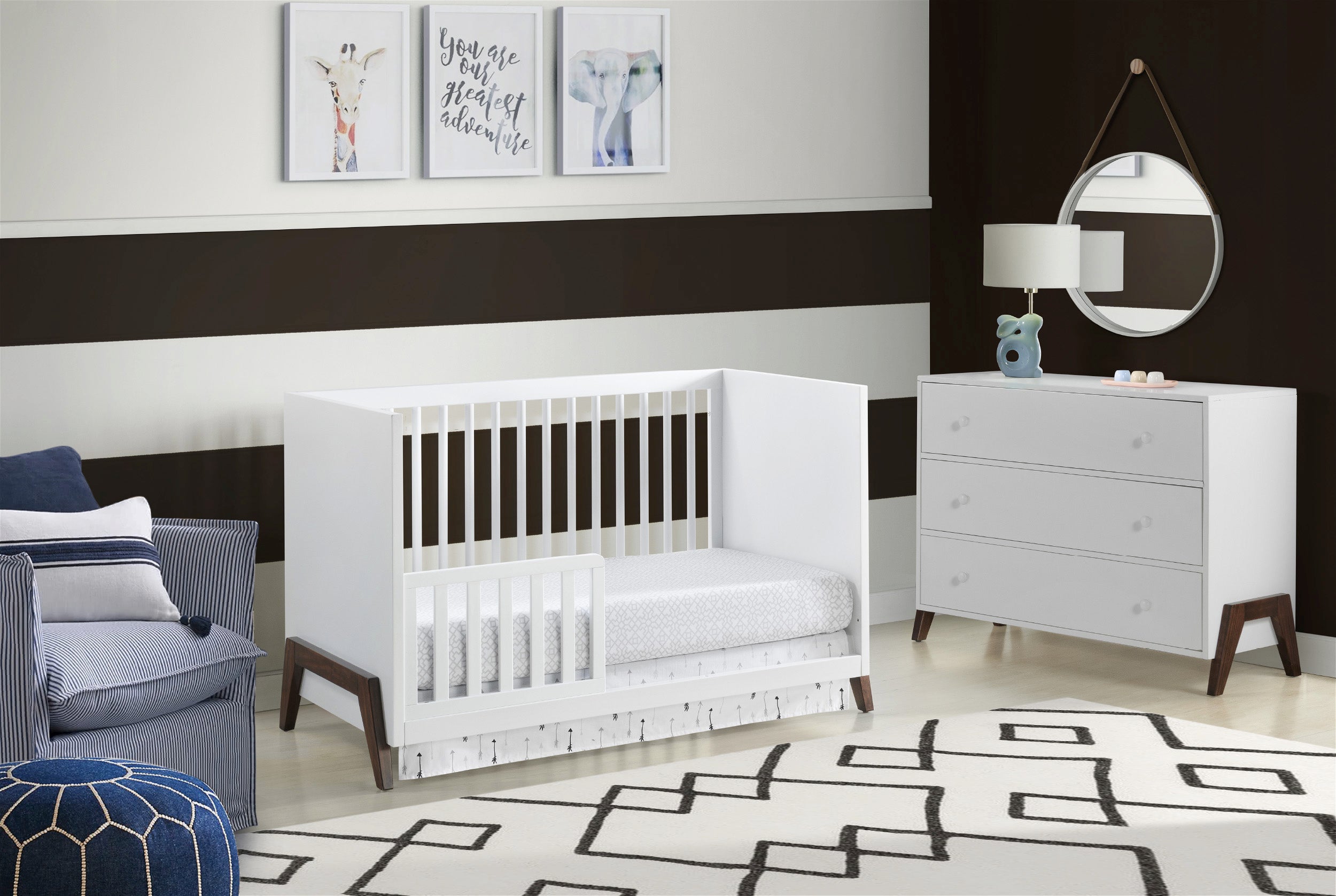 Mari 3 in 1 Convertible Crib